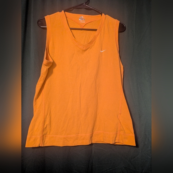 Nike Tops - Nike Orange Sleeveless Tank Top